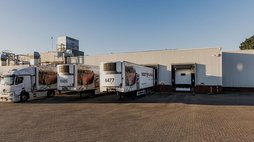 Das Westfleisch Fleischcenter in Bakum in der Frontalansicht.